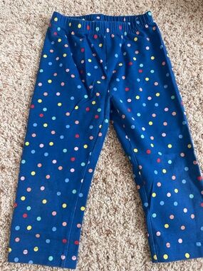 Hanna Andersson Blue Polka Dot Kids Bottoms